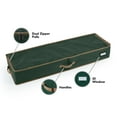thumbnail image 3 of Covermates Keepsakes Underbed Storage Bag - Carrying Handles, Mesh Interior Pocket - Holiday Storage, Green Snowflake, 3 of 7