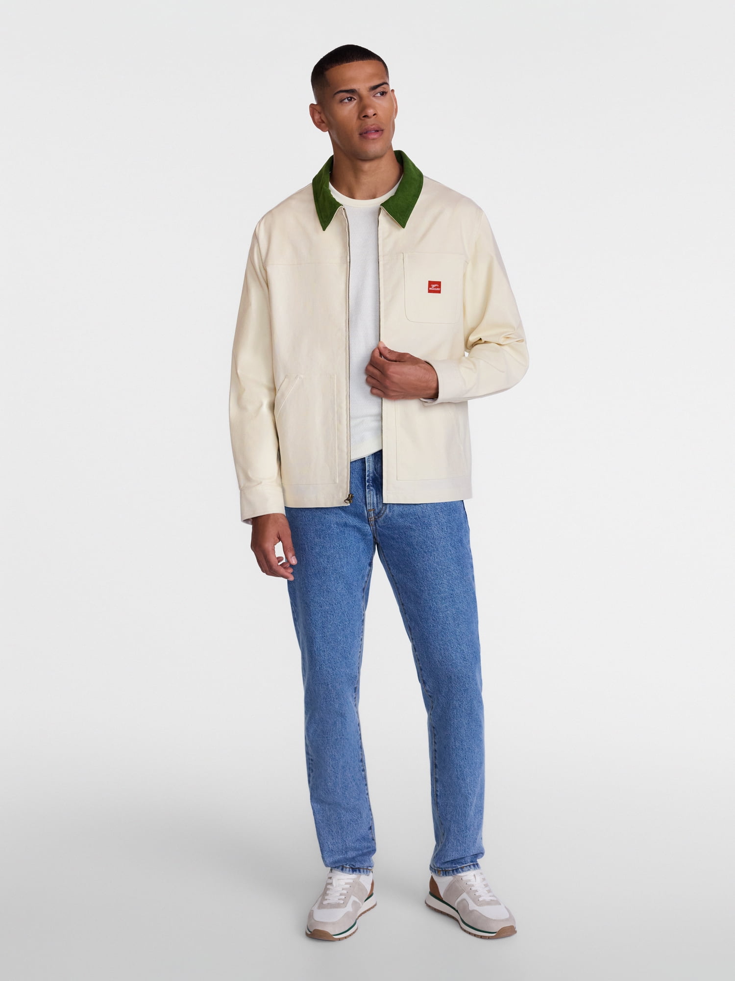 Miller High Life Men's Graphic Canvas Jacket with Long Sleeves, Sizes S-3XL