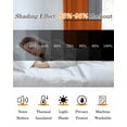 thumbnail image 5 of Burnt Orange Black Grey Blackout Curtains 63 Inches Long for Bedroom,Modern Irregular Geometric Abstract Thermal Insulated Room Darkening Black Out Window Curtain Panels Grommet Living Room Drapes, 5 of 8