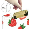 thumbnail image 6 of FORMRS Acrylic Clipboard with Low Profile Clip Standard A4 Letter Size, 12.5" x 9", Strawberry, 6 of 8