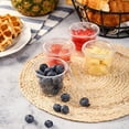 thumbnail image 6 of [120 Sets - 5.5 oz] Portion Cups With Lids, Small Plastic Containers, Airtight and Stackable Souffle Cups for Jello Shots, Sauce, Condiments, Lunch, Party, Trips, 6 of 6