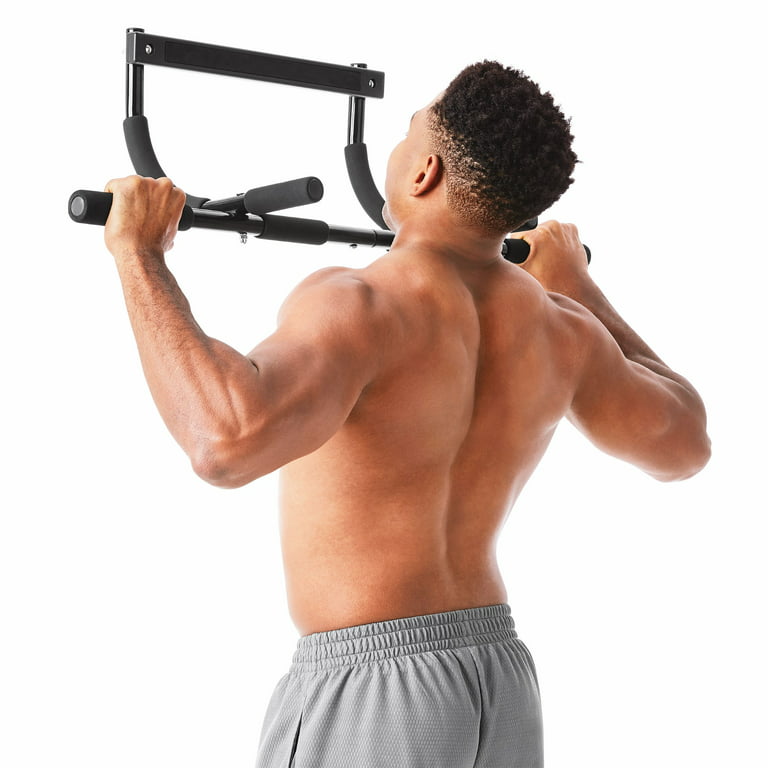 Athletic Works Multi-Function Pull-Up Bar, Black 