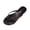 Black, variant on XUNKUSGA Flip Flops for Women Summer Beach Leather Flat Thong Sandals for Women Lightweight Durable Non-Slip Essentials Slides for Women,Black,5.5
