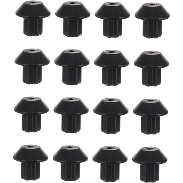 Healeved Universal Gas Stove Grate Feet 48PCs Rubber Foot Pad Replacement Compatible WB2K101 Gas Range Burner Parts