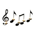 thumbnail image 2 of Juego de 4 candelabros de pared Macarena artesanales para velas de té decoración del hogar, 2 of 8