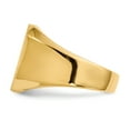 thumbnail image 3 of 14K Yellow Gold Men's Signet Ring Size 10, 3 of 6