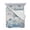 Mist Blue, variant on Quilts King Size Bedding Set, Blue Coastal Crabs Lightweight Quilted Comforter, Summer Ocean Seahorse Coral Shells Soft Reversible Bedspread Coverlet with Pillow Covers for All Season, 96" x 106"