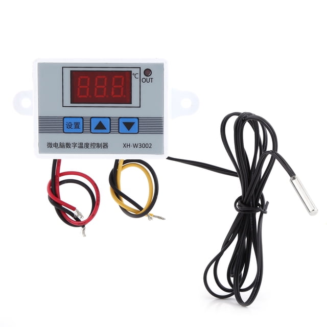 Temperature Controller, Temperature Switch, Durable For Equipment Case Industrial Control Equipment Panel Temperature Control Protection Air Conditioning System