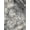 Grey Ivory, Pattern 4, variant on ODIKA Dye Grey Abstract Boho Vintage Marbled Ombre Gradient Neutral Tie Flowing for Dorm Room, Small Living Apartment, Stain Resistant Low Profile