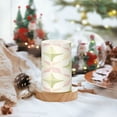 thumbnail image 2 of Yayeee Flameless Candles with Remote Flickering Battery Operated Multi Color Changing, Pastel Pink Geometric, 2 of 7