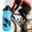 Blue, variant on Sport Insulated Water Bottle, Leak-Proof Squeezing Bottle with Handle, Reusable Sports & Bike Water Bottle for Cycling, Running, and Outdoor Use