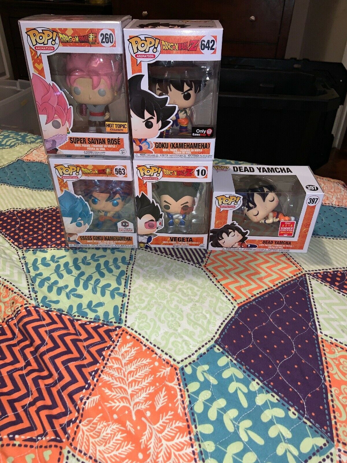 Funko Pop! Animation Dragon Ball Z Super Saiyan Rose Goku Black Vinyl Figure