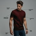 thumbnail image 5 of Arventur Eco-Friendly Unisex Moisture-Wicking T-Shirts - 100% Organic Cotton Athletic Tees for All Genders - Sustainable, Breathable, Quick-Dry Workout Shirts for Active Lifestyles & Casual Wear, 5 of 7
