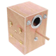 thumbnail image 3 of Caja de cría de loros, casa de pájaros para jaula, cajas nido, pájaros, periquitos, jaulas pequeñas, periquitos, cacatúas, 3 of 5
