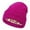 Hot Pink, variant on Star Beanies Women Satin Lined Beanie Men Knit Silk Lined Winter Hats Skiing Beanie Hats,Hot Pink