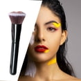 thumbnail image 1 of Brocha de Maquillaje Multifunción, Brocha para Polvos, Brocha Correctora, Portátil para Polvos Faciales, de Rubor, Maquillaje, para - negro Mango negro Salvador Brocha de maquillaje, 1 of 10