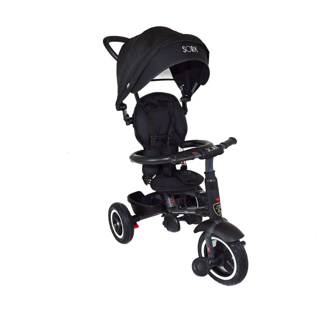 Triciclo 3 en 1 Plegable Impotacion Sorx Negro