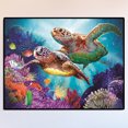 thumbnail image 3 of Pintura de diamante DIY 5D Wdftyju tortugas mar bordado punto de cruz mosaico decoración, 3 of 9