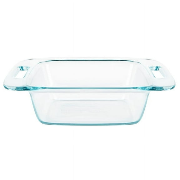 Pyrex Easy Grab 8" Square Glass Baking Dish with Red Lid