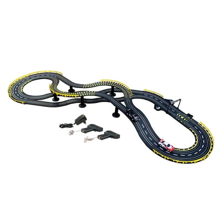 Golden Bright Furious Challenger Road Racing Slot Car Set