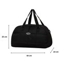 thumbnail image 3 of Maleta Sport Para Dama FANA Liza Color Negro Hermosa Aprovecha, M4060!!, 3 of 3