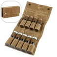 thumbnail image 1 of Bolsa de almacenamiento de tarros de especias de lona Portador de tarros de aceite para organizador de barbacoa de camping Sharpla Bolsas de almacenamiento de tarros de especias, 1 of 8