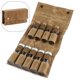 thumbnail image 1 of Bolsa de almacenamiento de tarros de especias shamjiam 9 compartimentos Botellas de azúcar Contenedor de transporte, 1 of 8