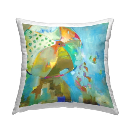Stupell Industries Patterned Abstract Ball Decorative Printed Throw Pillow Design by Liz Jardine