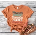 thumbnail image 3 of FLANNELS HAYRIDES PUMPKINS LEAVES BONFIRES Graphic Plus Short sleeve T-Shirt, 3 of 7