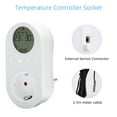 thumbnail image 3 of yeacher WiFi Digital Thermostat Outlet Plug 16A Outlet Tuya App, 3 of 8