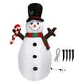 thumbnail image 2 of Muñeco de Nieve Inflable de Navidad de 52 Pies para Decoración Al Aire Libre Muñeco de Nieve de Navidad con Luces LED Giratorias Coloridas Accesorio de Decoración de Navidad ANGGREK  Otros, 2 of 8