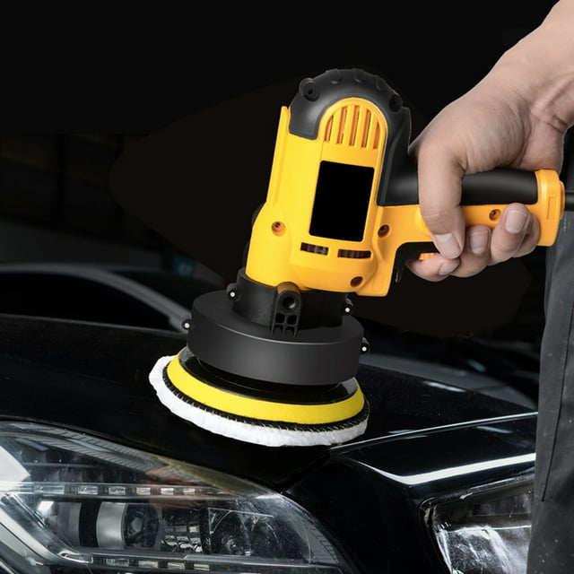 Machine de Polissage à Vitesse Variable pour Voiture Électrique, Trousse de Ponceuse pour Meubles, Ponçage et Cirage