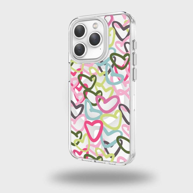 Étui Transparente pour iPhone 15 Pro - Motif Graffiti