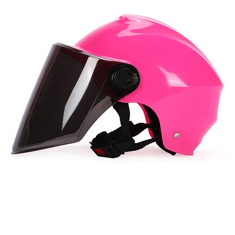 Motorcycle Helmets Electric Bicycle Helmet Open Face Dual Lens Visors Men Women Summer Scooter Motorbike Moto Bike Helmet Walmart Com Walmart Com