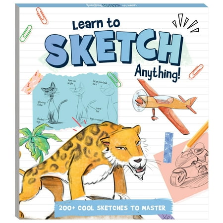 Hinkler Art Maker Learn to Sketch Anything Instructional Pad Ages 8 and up, 96 Pages