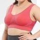 thumbnail image 4 of Plus Size Sports Bras para Mujeres Soporte Alto sin Costuras Push-Up Running Yoga Bra, Cinturones Plus Size de Mujeres Correa de Hombro Amplia, 4 of 6
