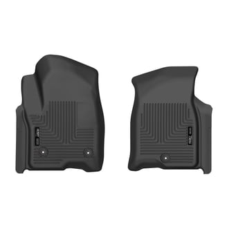 Husky X-Act Contour Front Floor Liners – Black For Chevy Suburban Tahoe GMC Yukon XL (55861)