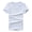 mens shirts-White, variant on Homenesgenics Mens Shirts Men Tops T Shirts for Man Men's-Neck Solid Color Short Sleeve Top Short Sleeve-Neck Blouses Shirts Black XXXXL