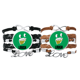 thumbnail image 1 of Pulsera de Cuero de Cuerdas Malos Dientes de Residuos Verdes, 1 of 3