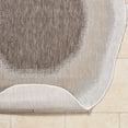 thumbnail image 5 of Hauteloom Burian Living Room, Bedroom Patio Outdoor Area Rug - Traditional - Tan, Dark Brown, Cream - 5'3" x 7', 5 of 7