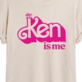 thumbnail image 3 of Barbie The Movie - Ken Is Me - Juniors Ideal Flowy Muscle T-Shirt, 3 of 5