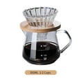 thumbnail image 2 of Pour Over Coffee Maker Set, Glass Carafe Coffee,300Ml, 2 of 5