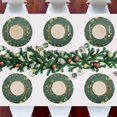thumbnail image 7 of Ryvnso New Year Tree Print Round Plate Mats Dining Table Placemat Set of 4 for Holiday Decoration, 7 of 7