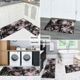 thumbnail image 5 of Black and Pink Of Leopard Print Kitchen Rugs Sets Of 2,Anti Fatigue Kitchen Mat Rugs Non Slip Washable,Decorative Kitchen Floor Mats for Kitchen,Sink,Laundry,17"x30"+17"x47", 5 of 7