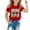 1-Red1446, variant on WOYY Girls Easter Cute Graphic Tee Short Sleeve Crew Neck T-Shirt Top for Kids, Sizes 1-13