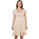 thumbnail image 4 of Vestido Maternidad Mujer Algodón Fresco Cómodo Vestido Embarazo Primavera Casual Amplio Color Beige, 4 of 4