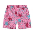 thumbnail image 5 of Gubotare Swimming Trunks for Boys Toddler Baby Boy Hawaiian Beach Shorts Swim Trunks Cartoon Animal Little Boys Board Shorts Swimwear Size 1-2T (Hot Pink,1-2 Years), 5 of 5