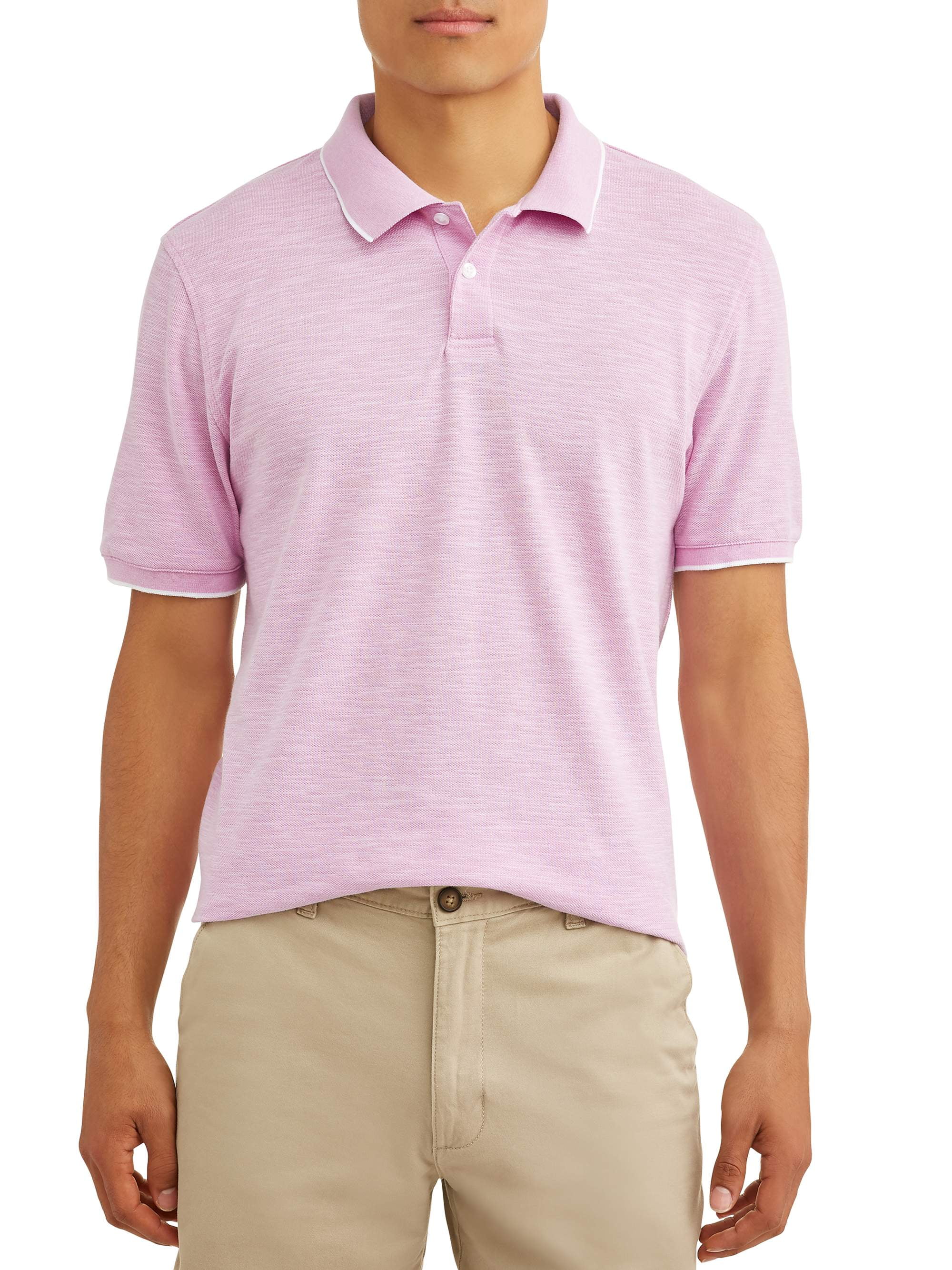 Men's Pique Stretch Polo Shirt