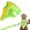 Green, variant on Ferret Harness and Leash Set Small Animals Vest Harness with Safe Bell Dinosaur Shaped Walking Clothes for Baby Rabbit Guinea Pig Teacup Chihuahua Mouse and Other Small Pet