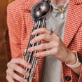 thumbnail image 3 of Shisuyan 1pc Delicate Chinese Instrument Cucurbit Flute Ethnic Musical Instrument, 3 of 9